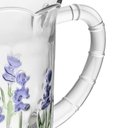 Ver imagem 2 de Jarra de Cristal Lavanda Hand Painting 1 Peça - Lyor