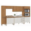 Ver imagem 5 de Armário de Cozinha Completa Modulada 6 Peças 3,20m Essenza Móvel na Caixa