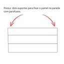 Ver imagem 3 de Painel Estofado Livia Queen Size Madeira Maciça Couro Sintético Marrom Gat Magazine