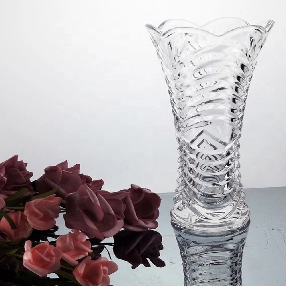 Ver imagem 4 de Vaso Decorativo Vidro Transparente Design Chique Sala Quarto