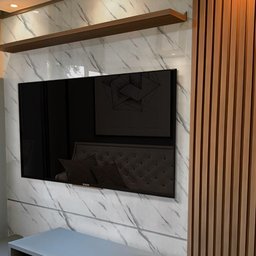 Papel de Parede Adesivo Cozinha Alta Temperatura Marmore Carrara 500x60cm - 4