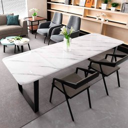 Papel de Parede Adesivo Cozinha Alta Temperatura Marmore Carrara 500x60cm - 6