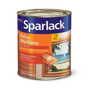 Verniz Extra Fosco Extra Maritimo Natural Sparlack Incolor 900ml - Coral