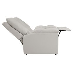 Poltrona Reclinável Lisboa Suede Estética Cílios Mamãe com Mocho/ Assento de Elevação - 9