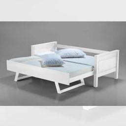 Bicama - Cama Auxiliar C/ Elevação - (branco) - 3