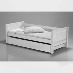 Bicama - Cama Auxiliar C/ Elevação - (branco) - 2