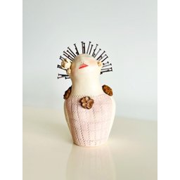 Mulher em Cerâmica. Nene Cavalcanti. Artesanal. Decoração - 1