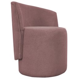 Kit 2 Poltronas Decorativa Organica para Sala Recepção Aura Luxo Boucle Premium - 6