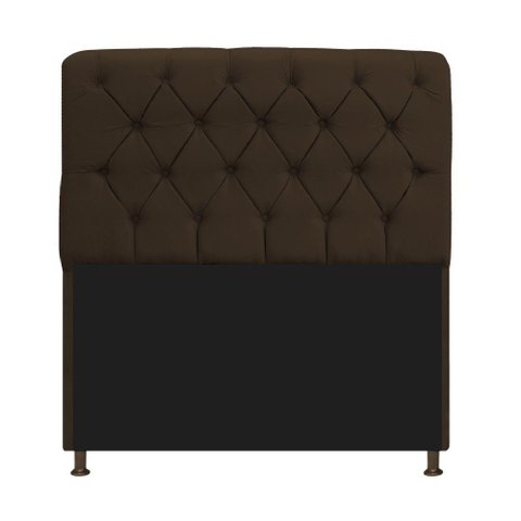 Cabeceira Estofada Lady 195cm Solteiro c/ Capitone Corano