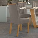 Ver imagem 2 de Conjunto 2 Cadeiras Estofadas Apogeu Móveis Lopas