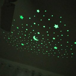Kit estrelas brilha escuro Fluorescente Neon 108un Starmania - 5