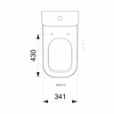 Ver imagem 3 de Bacia para Caixa Acoplada Gap Saida Horizontal Branco - Roca