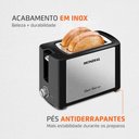 Ver imagem 3 de Torradeira Elétrica Mondial Smart Toast com Desligamento Automático 800w Preto/inox 127v - T-13