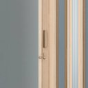 Ver imagem 7 de Porta Sanfonada de PVC Translucido 210cm x 60cm Plastporta Bcf Marrom/Castanho com