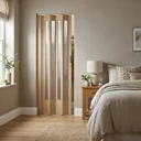 Ver mais imagens de Porta Sanfonada de PVC Translucido 210cm x 60cm Plastporta Bcf Marrom/Castanho com