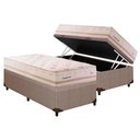 Ver imagem 1 de Cama Box Baú Solteiro: Colchão Molas Masterpocket Ensacadas Herval Maxspring England + Base Crc