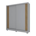 Ver imagem 4 de Guarda Roupa Casal 2 Portas 4 Gavetas Varsóvia Espresso Móveis