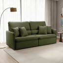 Ver imagem 1 de Sofá 3 Lugares Retrátil Reclinável 194cm Adams Linho K01 - D'rossi