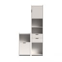 Ver imagem 6 de Kit 2 Armários para Escritório Alto e Baixo NT 2050 Notável Móveis