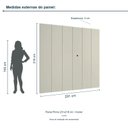 Ver imagem 3 de Painel Prime 231x218 cm Incolar Luna