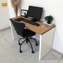 Ver imagem 5 de Mesa Escrivaninha para Escritório Loke Olmo/branco