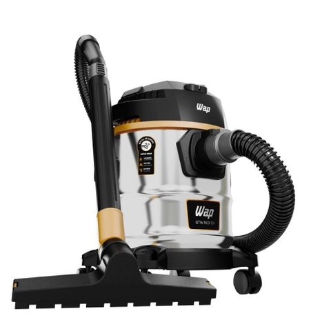 Aspirador de Pó e Água de Água e Pó Wap Gtw Inox 12I 1600W 12L Inox 220V