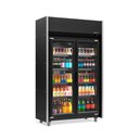 Ver imagem 1 de Refrigerador Expositor Vertical 820 Litros Preto 220V Gelopar GEAS-2P LB