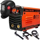 Ver imagem 1 de MAQUINA DE SOLDA INVERSORA 250A MMA TIG MAX200 BIV + MÁSCARA