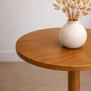 Ver imagem 2 de Mesa de Apoio Lateral Redonda Monopé para Sofá e Cama Mel