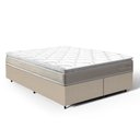 Ver imagem 2 de Cama Box com Colchão de Espuma D45 Pillow Top Ortopédico Domo Queen 158cm