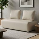 Ver imagem 2 de Sofá Modular 2 Lugares Block 148 cm Pes Madeira Courino Tcs 725 Moll