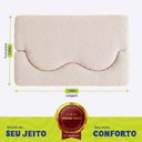 Ver imagem 4 de Sofá Cama Bolge 1,88m Xpand Tech Tecido Bouclê Bege Claro Cama Inbox