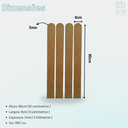 Ver imagem 3 de Painéis Ripas Shiplap Arredondado Kit 28 Un + Cola Pu