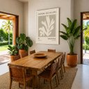 Ver imagem 5 de Quadro Canvas Matisse Folha Terra 90x60cm Mold Preta