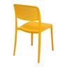 Cadeira Tramontina Serena Amarela Empilhável em Polipropileno com Proteção Antimicrobiana - 4