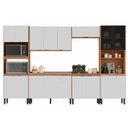 Ver imagem 7 de Kit Modulado Demóbile 6 Peças Firenze C6p127 Amendola/nude Prime Tx