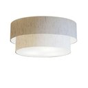 Ver imagem 1 de Plafon para Banheiro Cilíndrico Sb-3024 Cúpula Cor Linho Bege