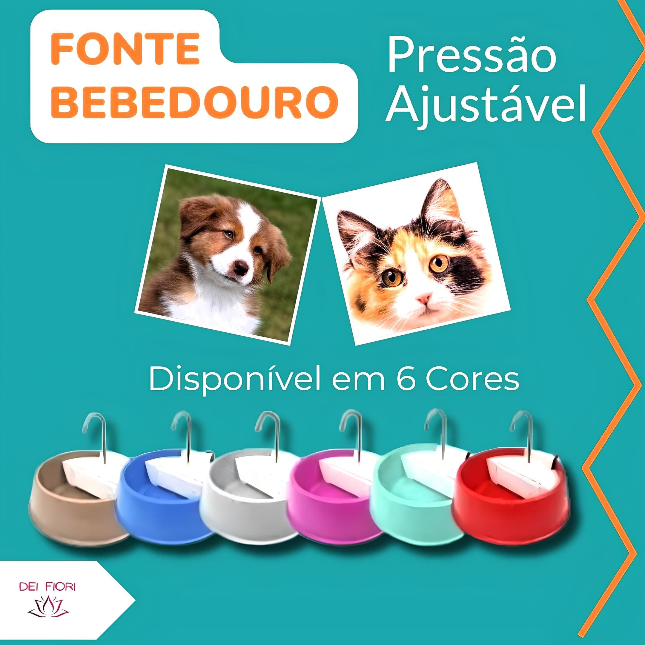 Fonte Bebedouro Gatos Cães Bivolt Automática Agua Fresca Pet Filtro Carvao Ativ. Hidratacao Saudavel - 5