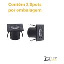 Ver imagem 4 de Kit 20 Spot Led Embutir em Movel C/2 Unidades 1w Opus Oferta - Preto - 110v 220v (bivolt)