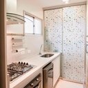 Ver imagem 1 de Adesivo Para Vidro Box Banheiro Jateado Decorado Terrazzo Prova D'Agua - 0,60 x 2,00m