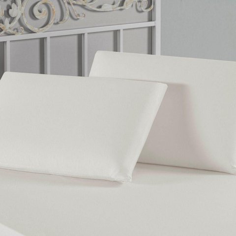 Kit Fronhas Nobre 2 Peças 50cm X 70cm Malha 100% Algodão - Palha