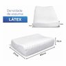 Travesseiro Anatômico Latex Alívio Cervical e Tensões Dormir - 2