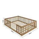 Ver imagem 3 de Cama Casal Montessoriana Nogueira