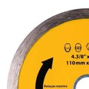 Ver imagem 5 de Disco Diamantado Liso para Corte 110mm 20mm com Bucha 16mm Collins