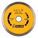 Ver imagem 1 de Disco Diamantado Liso para Corte 110mm 20mm com Bucha 16mm Collins