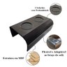 Kit 2 Esteiras Suporte Porta Copos Mdf Braço Sofá - Mozzelar - 3