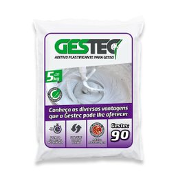 Gestec 90 Aditivo Plastificante para Gesso 5kg - 1