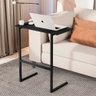 Mesa Thor Moderna de Apoio para Notebook em Mdp Pés de Ferro - Preto/preto - 1