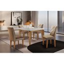 Ver imagem 1 de Conjunto Mesa 120cm Canto Reto Dublin e 4 Cadeiras Irlanda