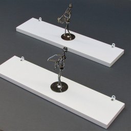 Prateleira MDF 60 x 20 cm Kit 3 Peças Eví Decor - 4